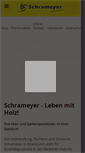 Mobile Screenshot of holz-schrameyer.de